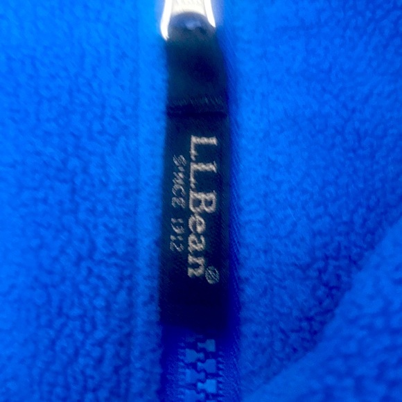 LL Bean xL reversible black blue fleece lined 24”B excellent condition - Picture 9 of 10